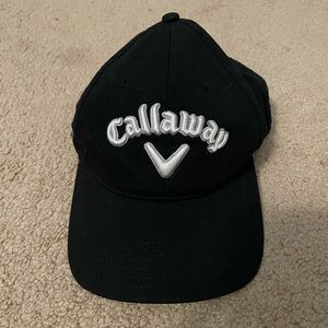 Black and White Callaway Golf Hat